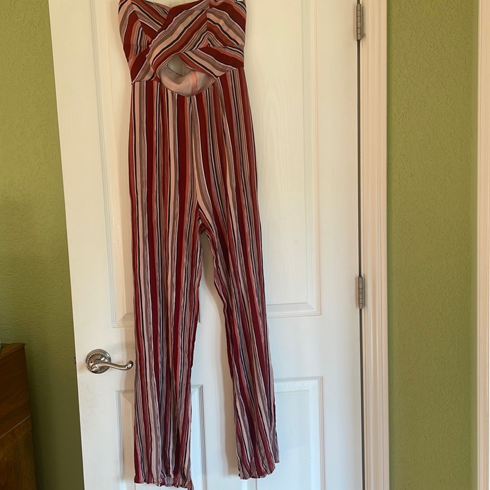 Super cute Strapless Charme U Jumpsuit M
